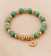 Pulsera verde de Elen Glow